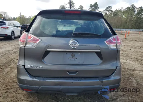 2015 Nissan Rogue S из США, поврежденный, VIN KNMAT2MT9FP540815